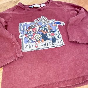 Zara Baby Looney Tunes Long Sleeve